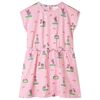 Robe pour enfants rose clair 104