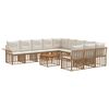 vidaXL Ensemble de canap&eacute;s d'ext&eacute;rieur 12 pc 11 place