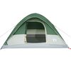 vidaXL Tente familiale &agrave; d&ocirc;me 6 personnes vert imperm&eacute;able