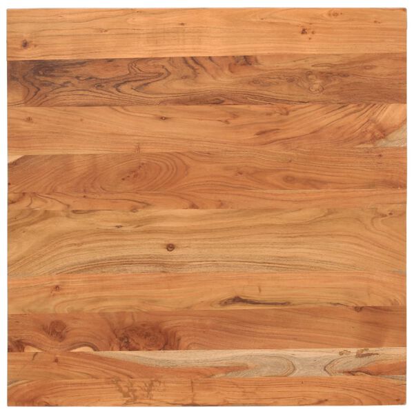 vidaXL Dessus de table 90x90x2,5 cm carr&eacute; bois massif d'acacia