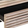 vidaXL Buffets 3 pcs 60x34x75 cm bois massif de manguier