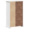 vidaXL Armoire de salle de bain avec porte VIGO Blanc et Blanc Antique