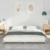 vidaXL Cadre de lit sur&eacute;lev&eacute; Marron 180 x 220 cm Bois massif en pin
