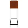 vidaXL Bac de jardin sur&eacute;lev&eacute; Rouill&eacute; 100 x 26 x 82 cm Acier patin&eacute;