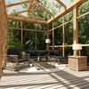 vidaXL Salon de jardin 6 pcs avec coussins r&eacute;sine tress&eacute;e gris