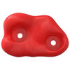 vidaXL Pr&eacute;hension d'escalade 2 pcs Rouge 100 x 67 x 43 mm PP