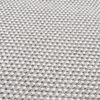 vidaXL Tapis de surface LUGO Cr&egrave;me et gris 200 x 140 cm Polyester