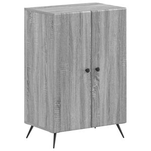 vidaXL Cabinet &agrave; chaussures BREDA 59,5 x 39,5 x 90 cm Sonoma gris
