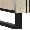 vidaXL Ensemble de mobilier de salle de bain 4 pcs Brun Noy&eacute;