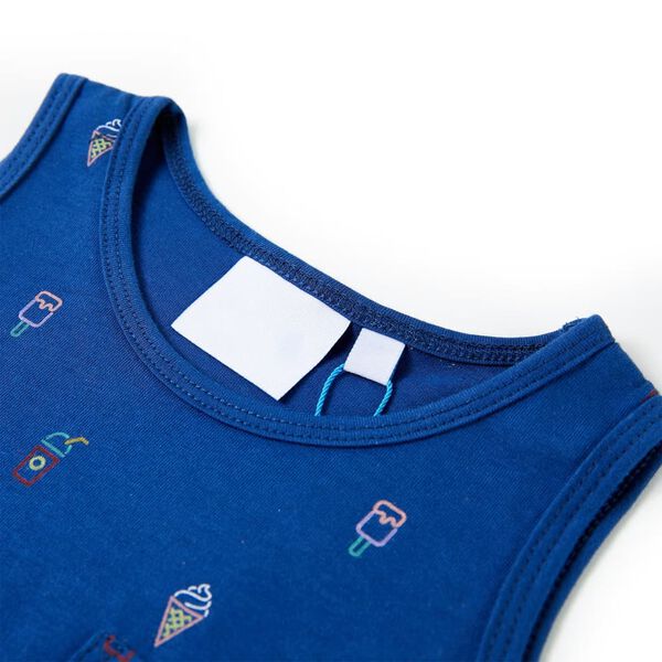 D&eacute;bardeur pour enfants bleu fonc&eacute; 128