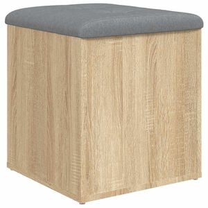 vidaXL Banc de rangement Ch&ecirc;ne Sonoma 42x42x45 cm Bois d'ing&eacute;nierie