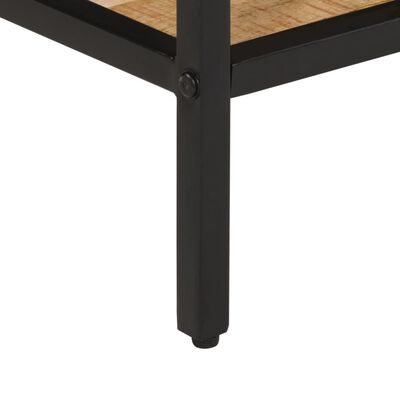 vidaXL Table console 100x35x70 cm bois de manguier massif brut