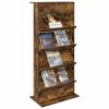 vidaXL &Eacute;tag&egrave;re &agrave; magazines avec &eacute;tag&egrave;re Ch&ecirc;ne fum&eacute; 70 x 41 x 156 cm
