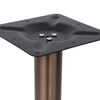 vidaXL Pied de table de bistro dor&eacute; &Oslash;45x72 cm acier inoxydable