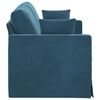 vidaXL Canap&eacute; Bleu 158 x 78 x 80 cm Velours