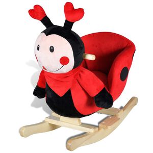 vidaXL Coccinelle &agrave; bascule pour b&eacute;b&eacute;s