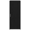 vidaXL Armoire de rangement Noir 40x45x103,5 cm Bois d'ing&eacute;nierie