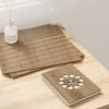vidaXL Panneaux d&eacute;coratifs 50 pcs Ch&ecirc;ne artisanal 30 x 30 x 0,27 cm