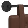 vidaXL T&ecirc;te de lit suspendue Marron 150 x 55 x 5 cm Simili cuir