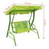 vidaXL Si&egrave;ge balan&ccedil;oire pour enfants vert
