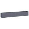 vidaXL Jardini&egrave;re anthracite 280x40x40 cm acier lamin&eacute; &agrave; froid