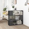 vidaXL Biblioth&egrave;que/S&eacute;parateur de pi&egrave;ce Gris 100x24x94 cm