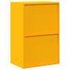 vidaXL Armoire de rangement Jaune moutarde 60 x 40 x 90 cm