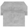 vidaXL Table basse Gris b&eacute;ton 105x55x32 cm Bois d&rsquo;ing&eacute;nierie