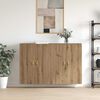 vidaXL Armoire Murale 2 pcs Ch&ecirc;ne artisanal 69,5 x 34 x 90 cm