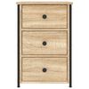 vidaXL Table de chevet chêne sonoma 40x36x60 cm bois d'ingénierie