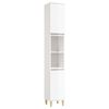 vidaXL Ensemble de meubles de salle de bain 3 pcs blanc brillant