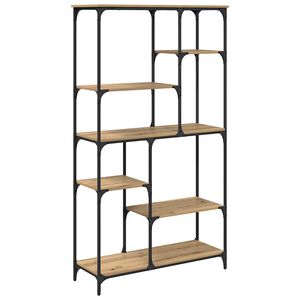 vidaXL &Eacute;tag&egrave;re Ch&ecirc;ne artisanal 99 x 35,5 x 176 cm Bois d'ing&eacute;nierie