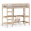 vidaXL Lit superpos&eacute; sans matelas 80x200 cm bois massif de pin