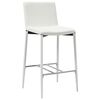 vidaXL Ensemble de bar 5 pcs Similicuir Blanc