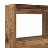 vidaXL T&ecirc;te de lit Bois Ancien 120 x 17 x 102 cm Bois d'ing&eacute;nierie