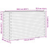 vidaXL Jardini&egrave;re cire marron 110x40x72,5 cm bois de pin massif