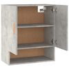 vidaXL Armoire murale Gris b&eacute;ton 60x31x70 cm Bois d'ing&eacute;nierie