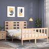 vidaXL Cadre de lit sans matelas bois de pin massif