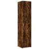 vidaXL Buffet haut ch&ecirc;ne fum&eacute; 40x42,5x185 cm bois d'ing&eacute;nierie