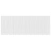 vidaXL Rideau en Dentelle Floral Blanc 260 x 1200 cm Polyester