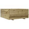 vidaXL Jardini&egrave;re 110x110x49,5 cm bois de pin impr&eacute;gn&eacute;