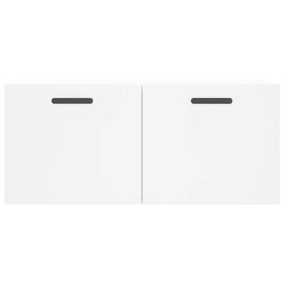 vidaXL Armoire murale blanc 80x36,5x35 cm bois d'ingénierie