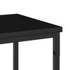 vidaXL Table console Chêne noir 200 x 30 x 75 cm Bois d'ingénierie