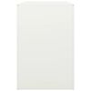 vidaXL Portant de bois de chauffage blanc 100x40x60 cm acier