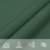 vidaXL Voile de parasol tissu oxford rectangulaire 2,5x4,5m vert fonc&eacute;