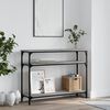 vidaXL Table console sonoma gris 100x29x75 cm bois d'ing&eacute;nierie