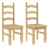 vidaXL Ensemble &agrave; manger Panama 3 pcs bois de pin massif