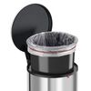 Hailo Poubelle &agrave; p&eacute;dale Harmony M 12 L Acier inoxydable