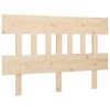 vidaXL T&ecirc;te de lit 143,5x3x81 cm Bois massif de pin