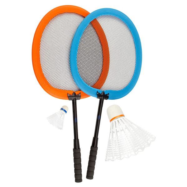 Get & Go Set de badminton XXL Orange et bleu
